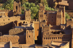 Clay kasbah Ait Benhaddou in Morocco